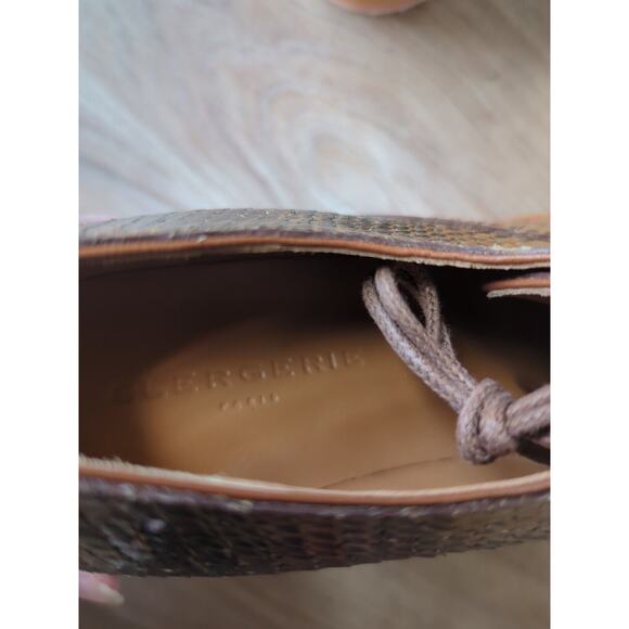 Clergerie Brook Platform Lightweight Comfort Oxford Womens 9 Brown - Picture 15 of 16